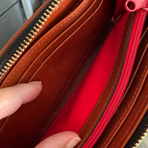 Dooney & Bourke Black Textured Wallet - Picture 10 of 11